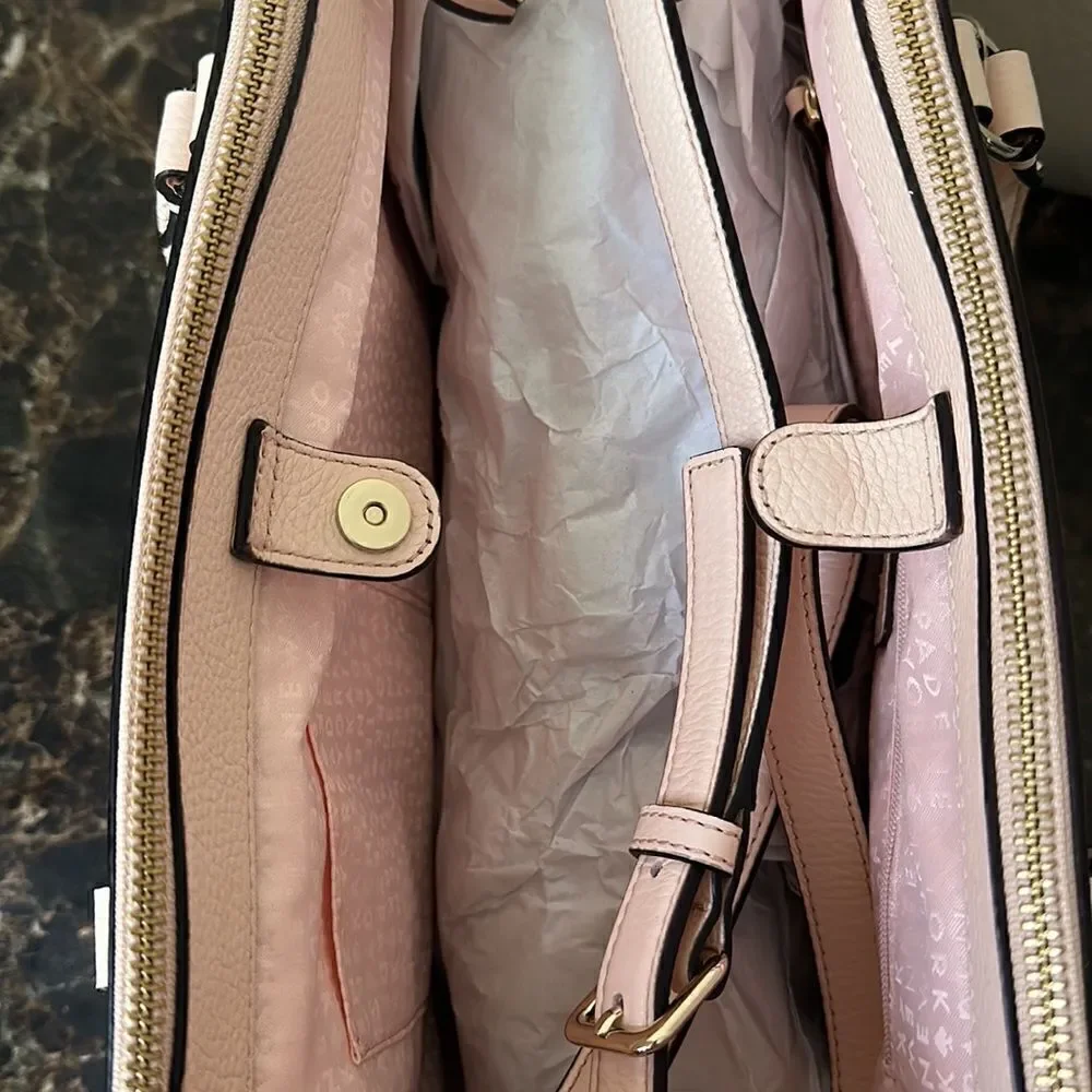 New Kate Spade Mulberry Street Leighann Pebble Leather Crossbody Tote